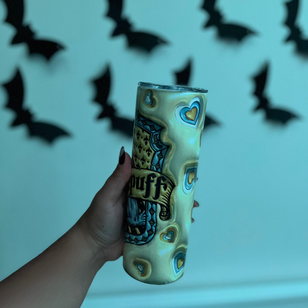 *PREORDER* HP HOUSES - YELLOW TUMBLER 20oz