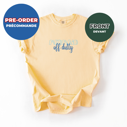 *PRE ORDER* MERMAID OFF DUTTY T-SHIRT
