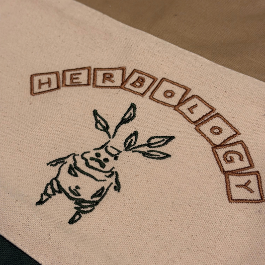*AHB FRIPERIE* HERBOLOGY TOTE BAG