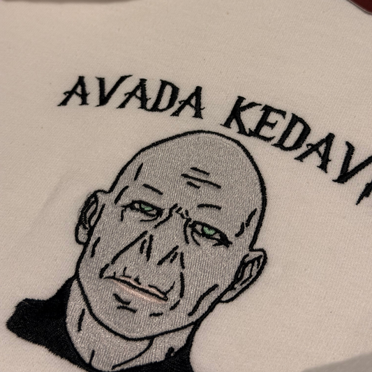 *AHB FRIPERIE* AVADA KEDAVRA CREWNECK