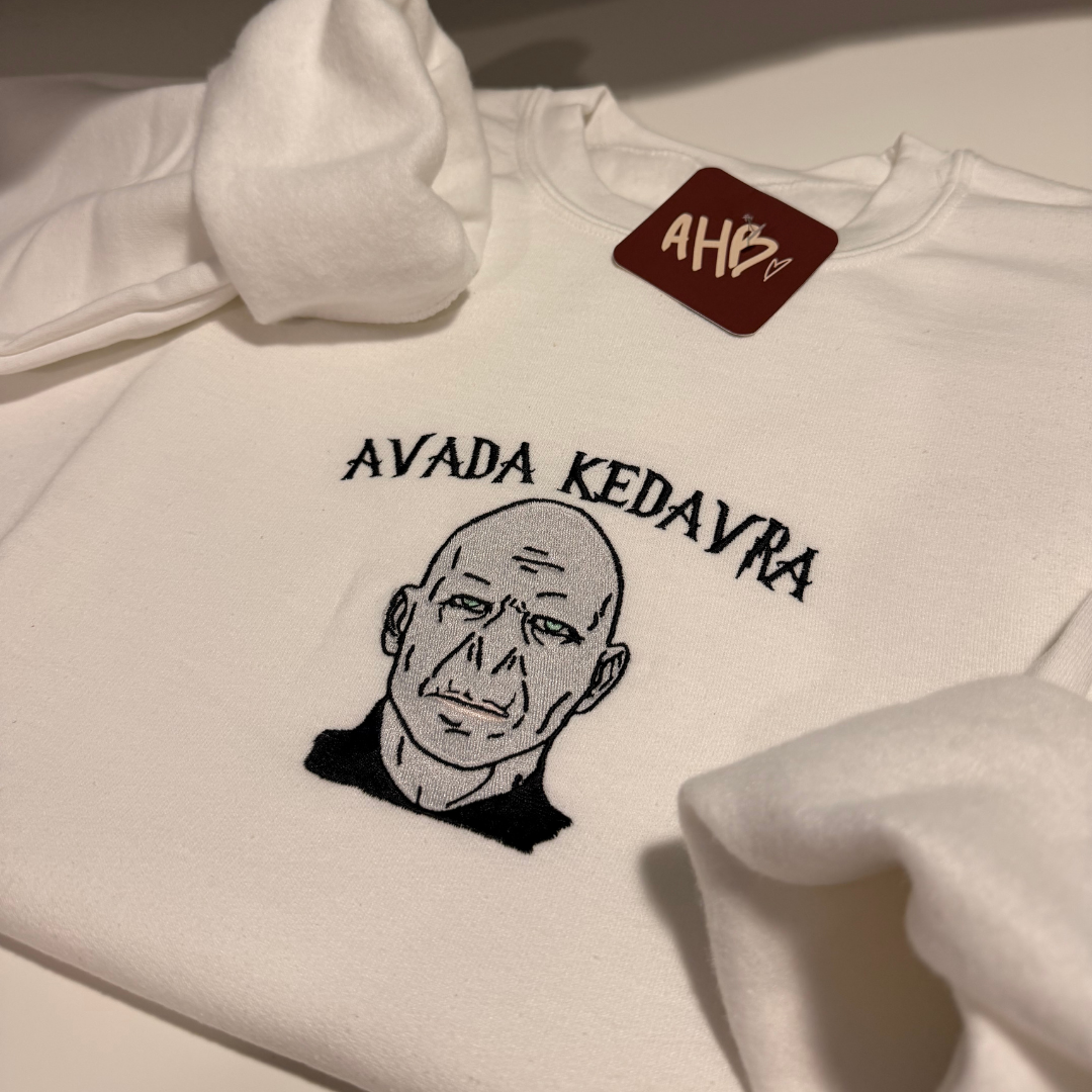 *AHB FRIPERIE* AVADA KEDAVRA CREWNECK