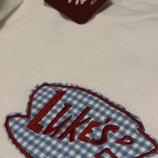 *AHB FRIPERIE* LUKE'S (APPLIQUE) CREWNECK
