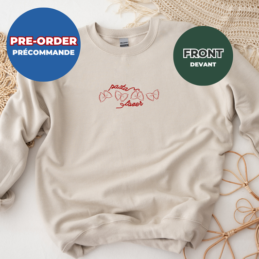 *PRE ORDER* PASTA LOVER CREWNECK