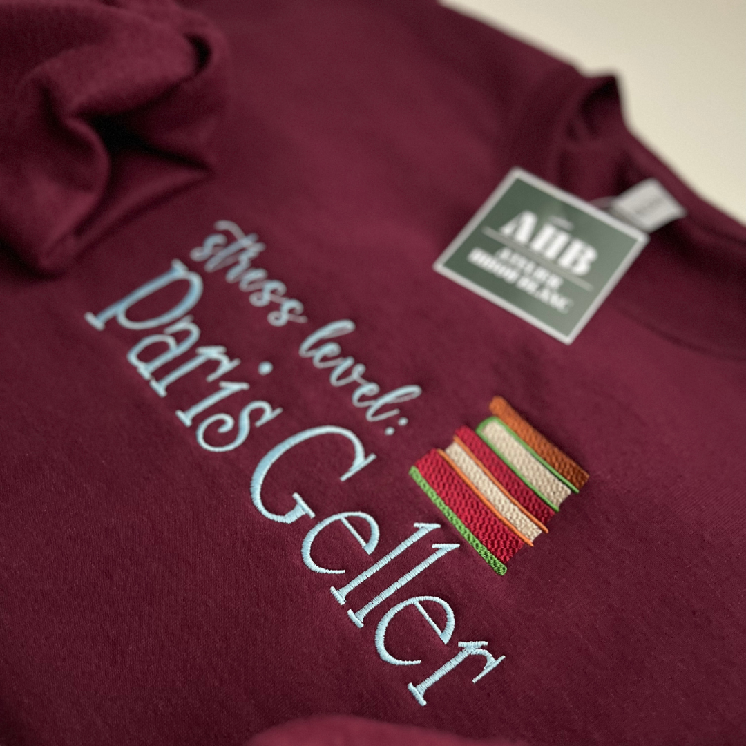 *PRE ORDER* STRESS LEVEL: PARIS GELLER CREWNECK