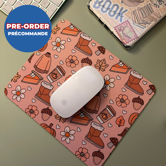 *PRE ORDER* COZY FALL MOUSE PAD