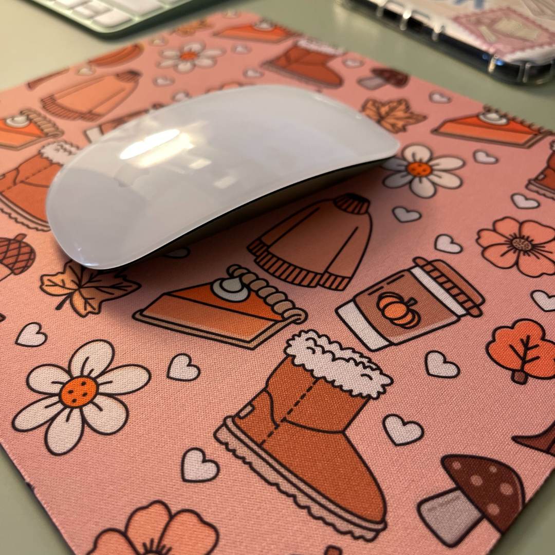 *PRE ORDER* COZY FALL MOUSE PAD