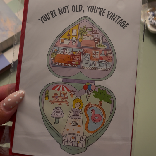 *PRE ORDER* YOU'RE NOT OLD BIRTHDAY CARD