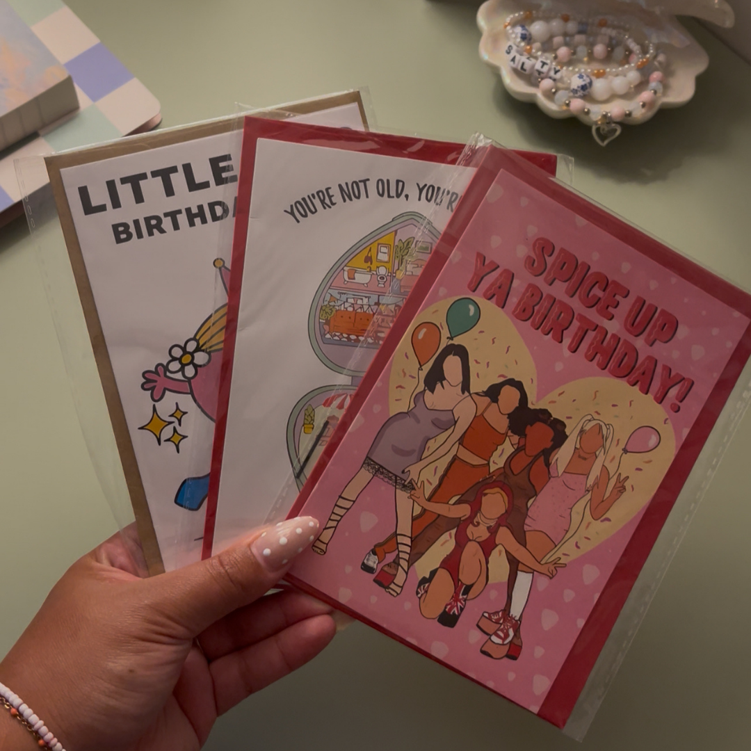 *PRE ORDER* YOU'RE NOT OLD BIRTHDAY CARD