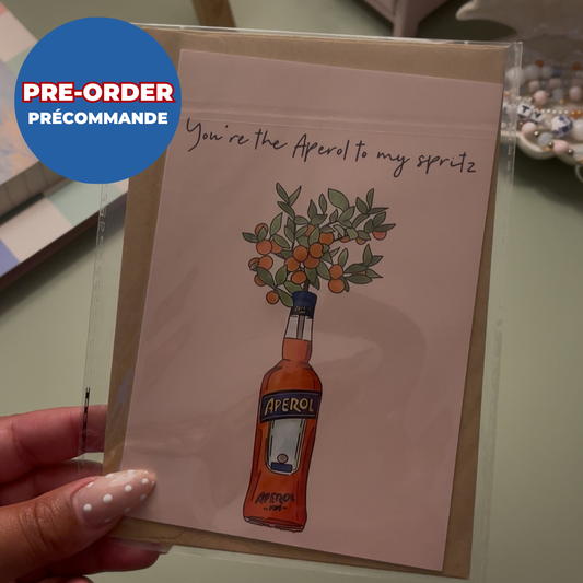 *PRE ORDER* YOU'RE THE APEROL BIRTHDAY CARD
