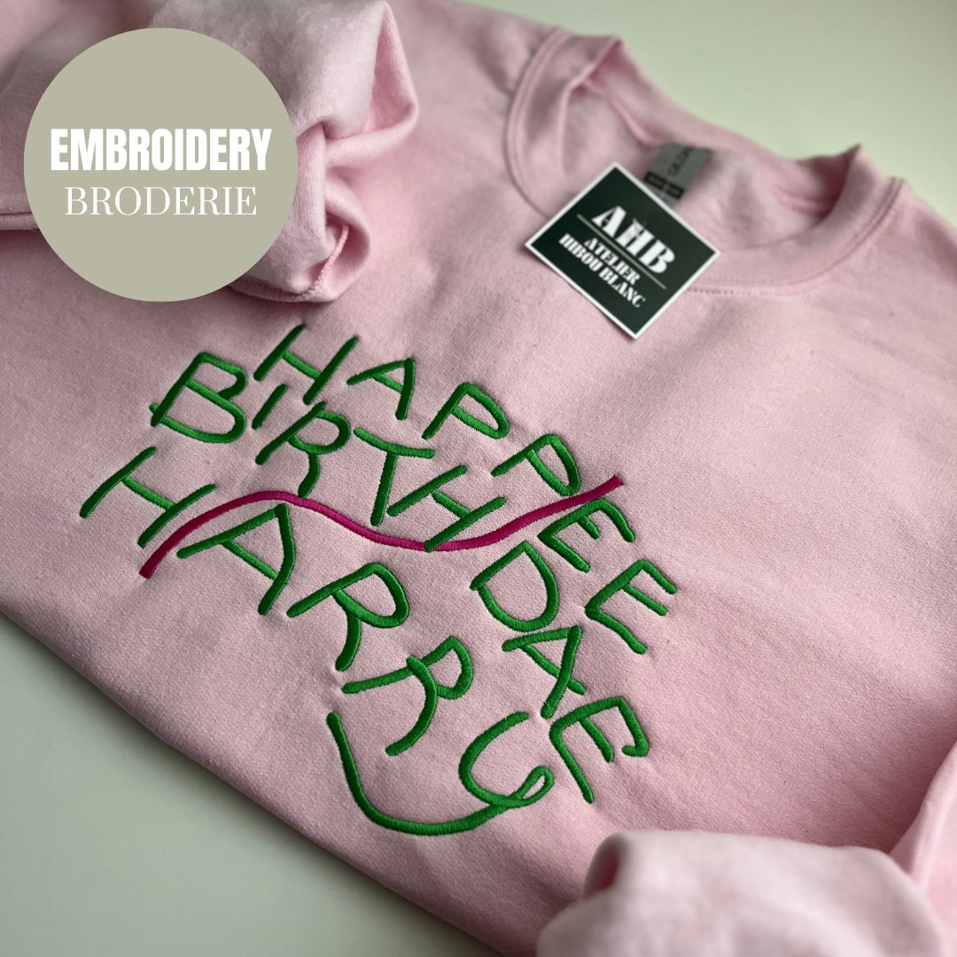 HAPPEE BIRTHDAE HARRY CREWNECK