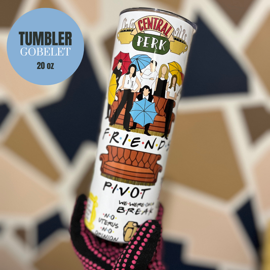 *PREORDER* FRIENDS VIBES TUMBLER 20oz