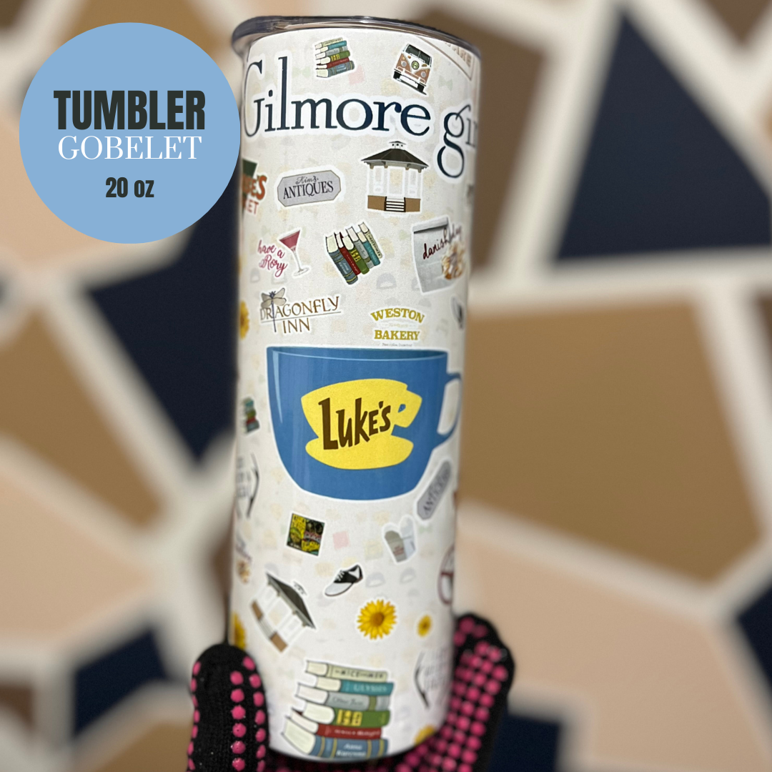 *PREORDER* GILMORE GIRLS VIBES TUMBLER 20oz