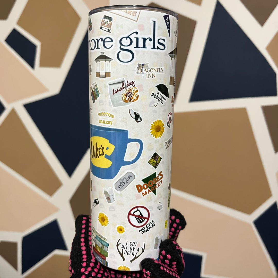 *PREORDER* GILMORE GIRLS VIBES TUMBLER 20oz