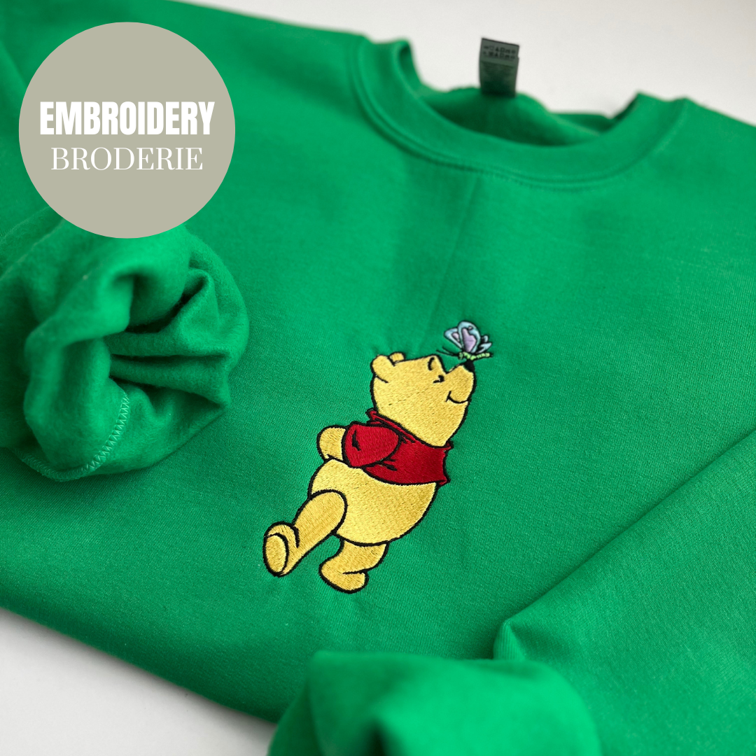 CLASSIC OLD BEAR & BUTTERFLY CREWNECK