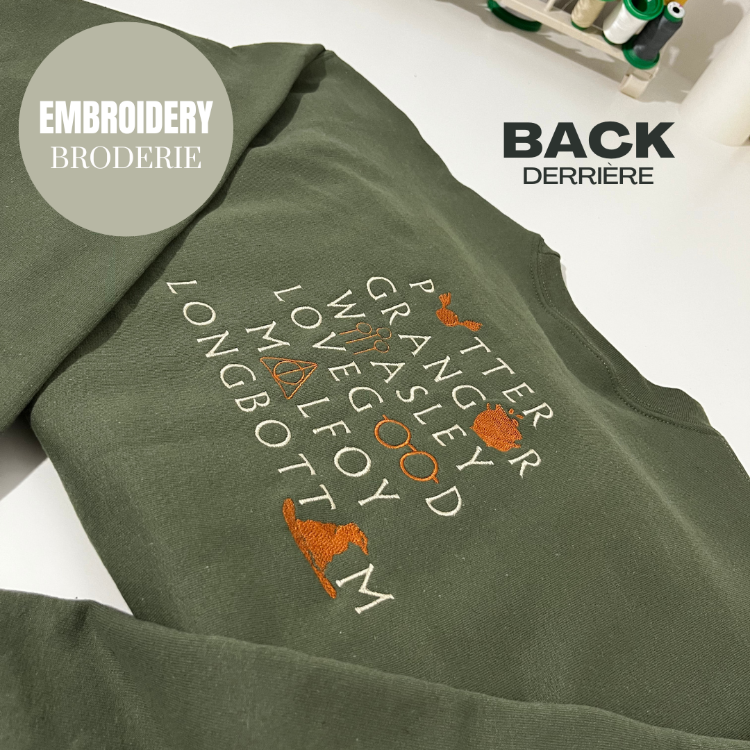 HP CHARACTERS CREWNECK