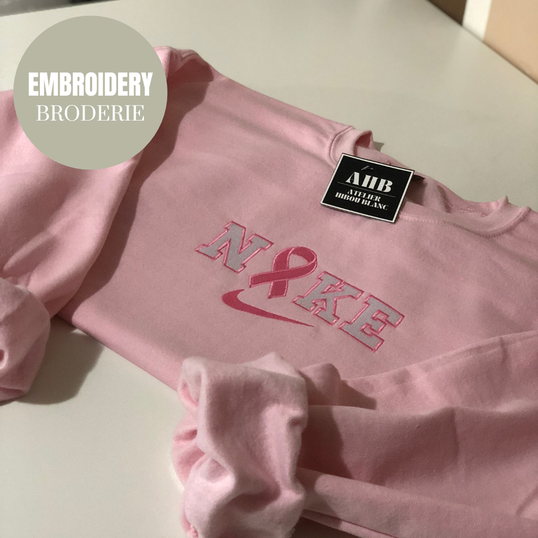 THE PINK RIBBON CREWNECK