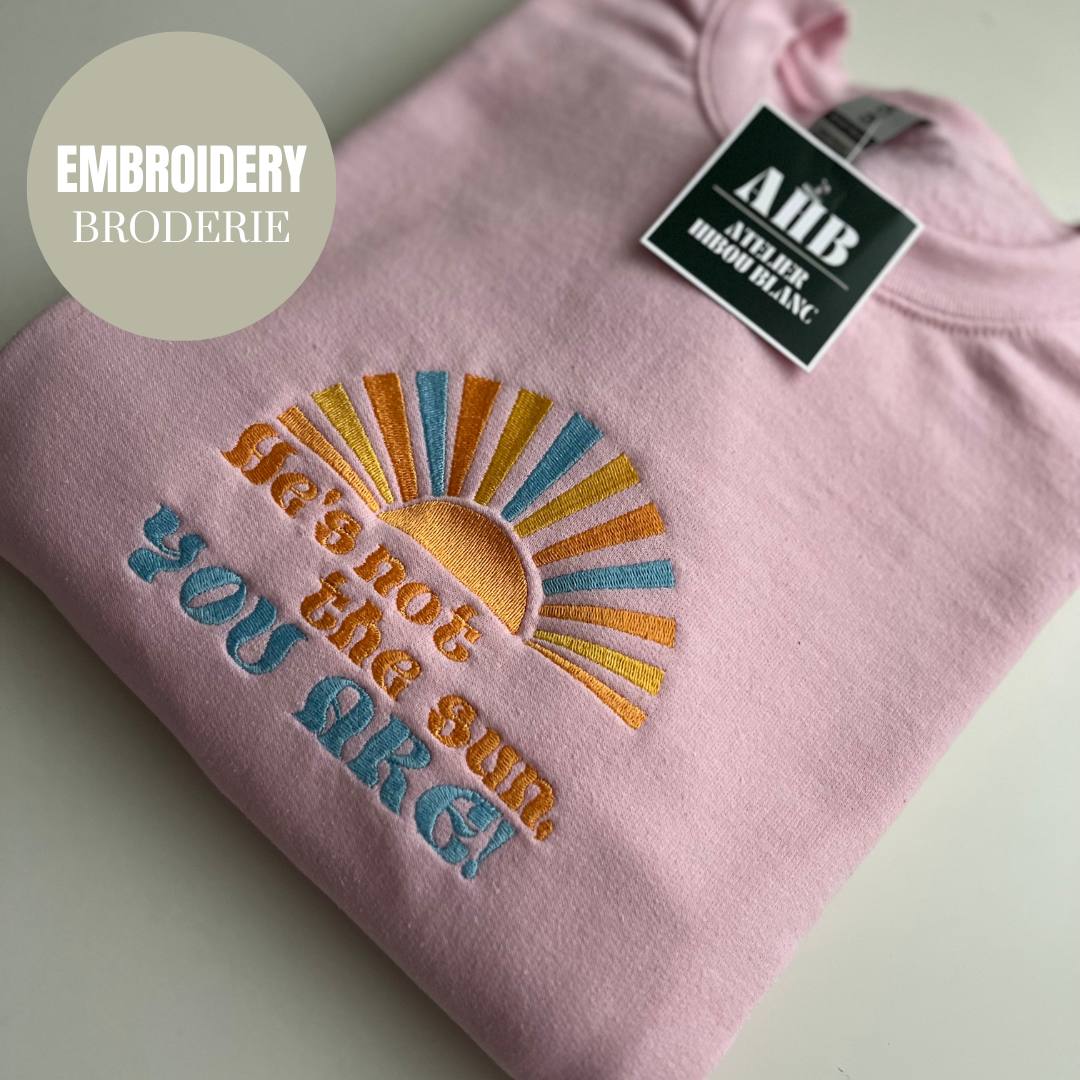 HE'S NOT THE SUN, YOU ARE CREWNECK