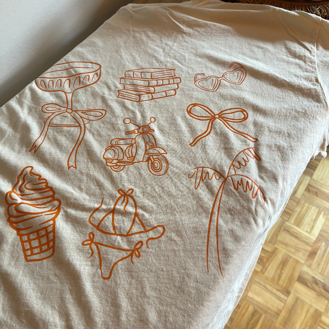 *PRE ORDER* MY SUMMER IS ALL BOOKED UP T-SHIRT