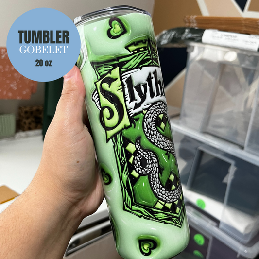 *PREORDER* HP HOUSES - GREEN TUMBLER 20oz