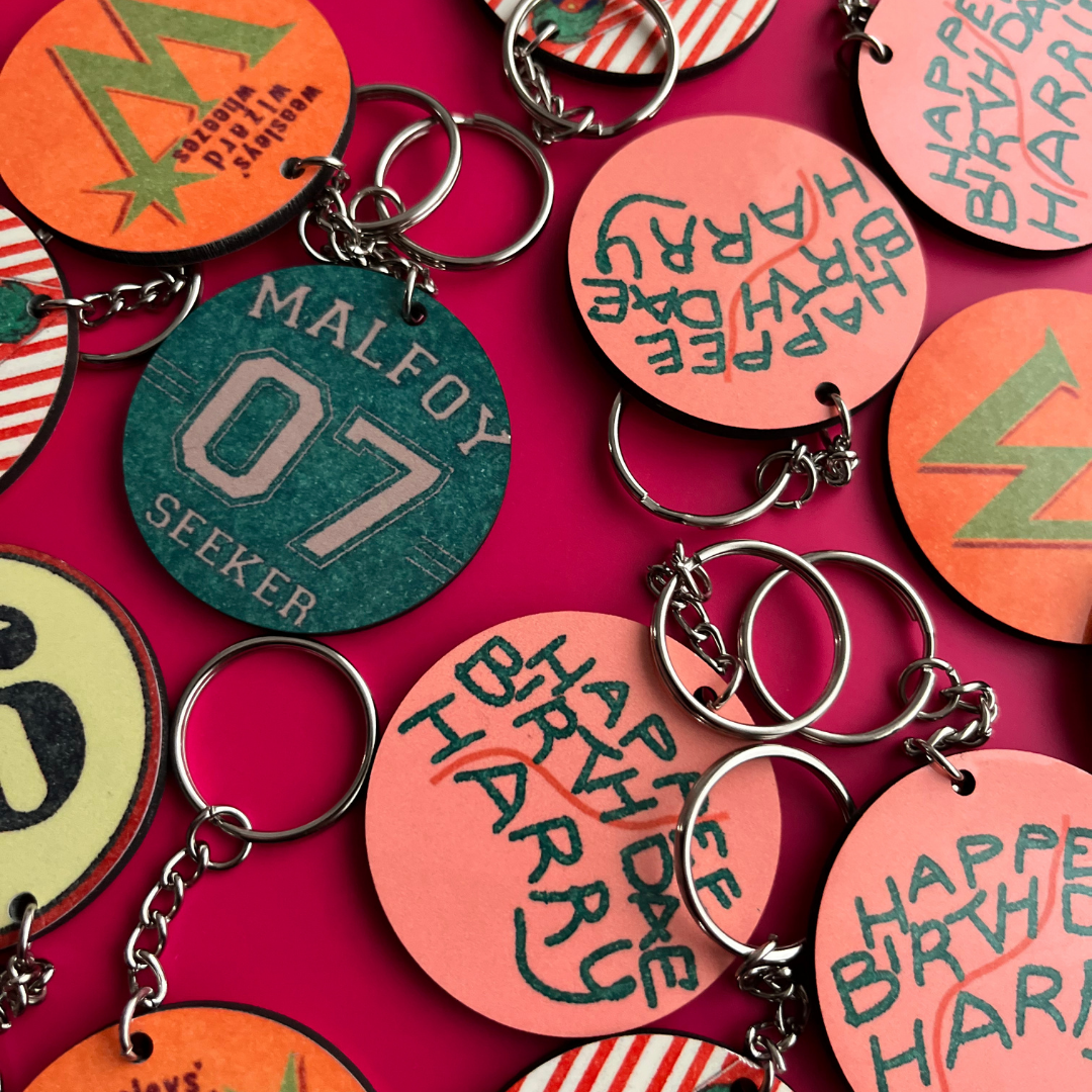 HP VINTAGE KEYCHAINS