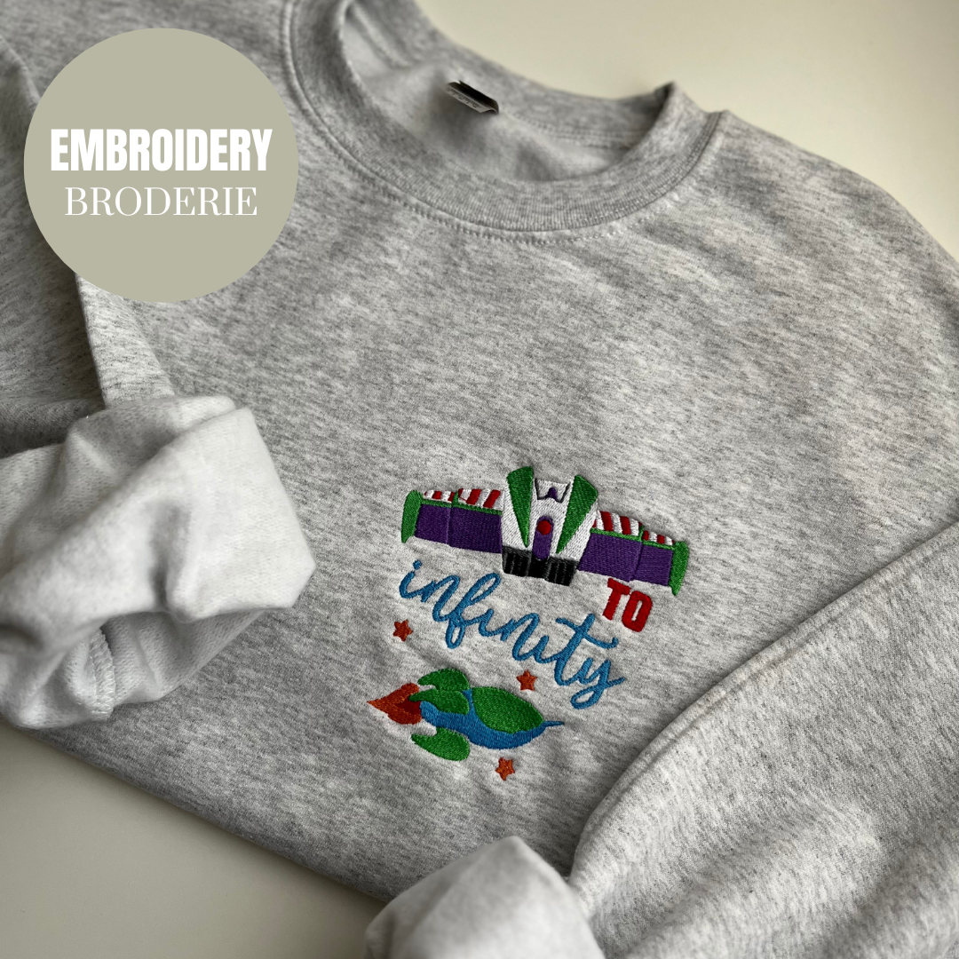 BUZZ TO INFINITY CREWNECK