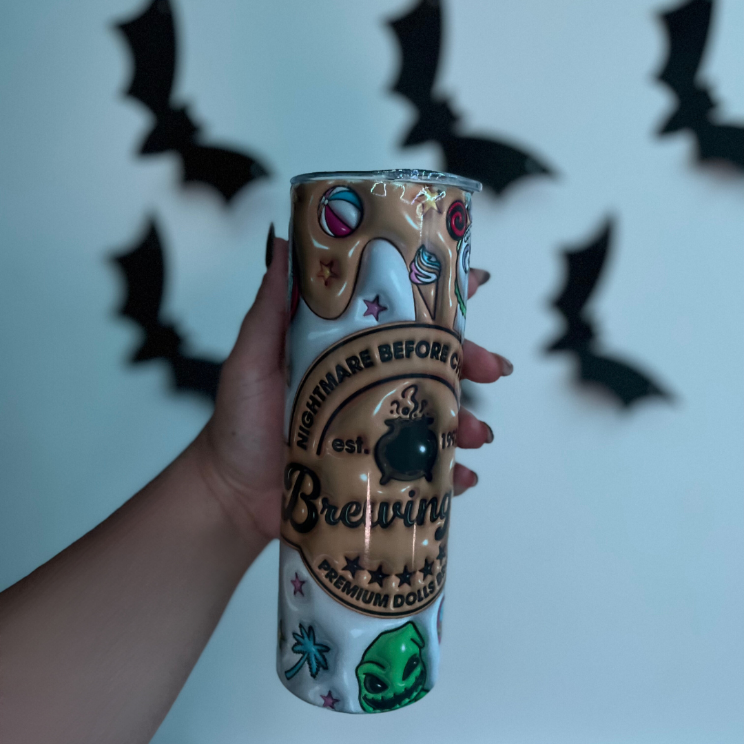 NIGHTMARE BEFORE XMAS TUMBLER 20oz