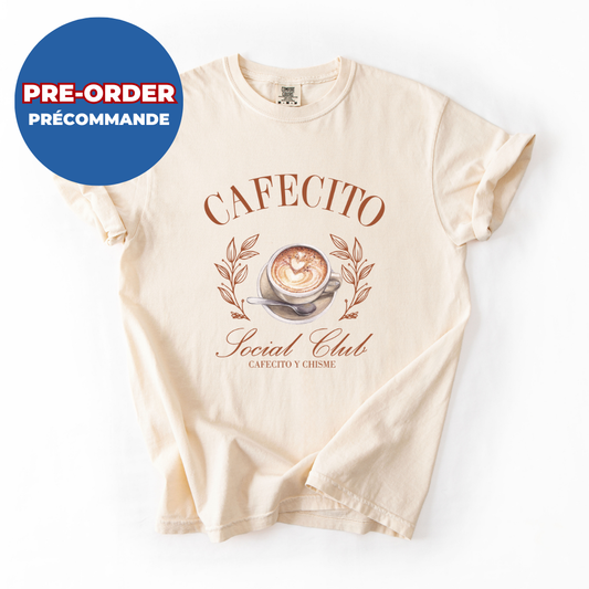 *PRE ORDER* CAFECITO SOCIAL CLUB T-SHIRT