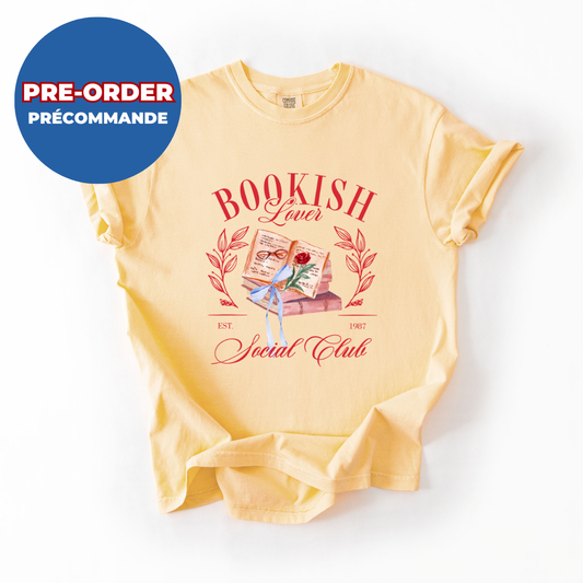 *PRE ORDER* BOOKISH SOCIAL CLUB T-SHIRT
