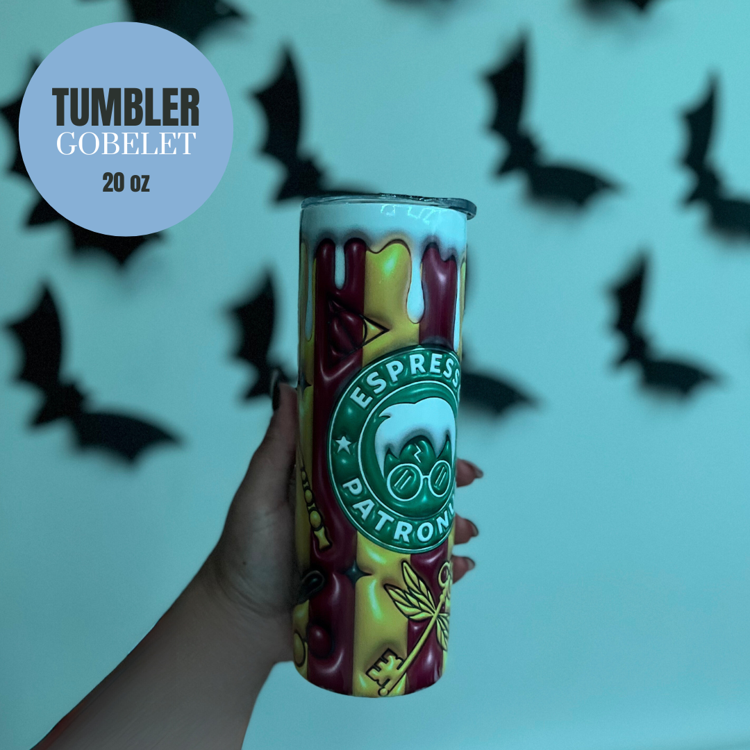 EXPRESSO PATRONUM TUMBLER 20oz
