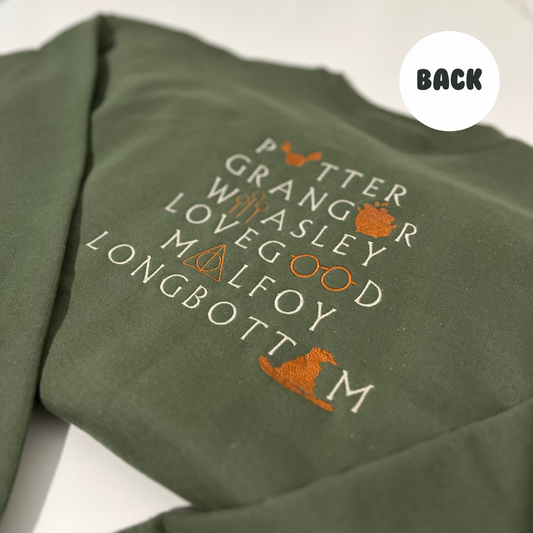 *PRE ORDER* HP CHARACTERS CREWNECK