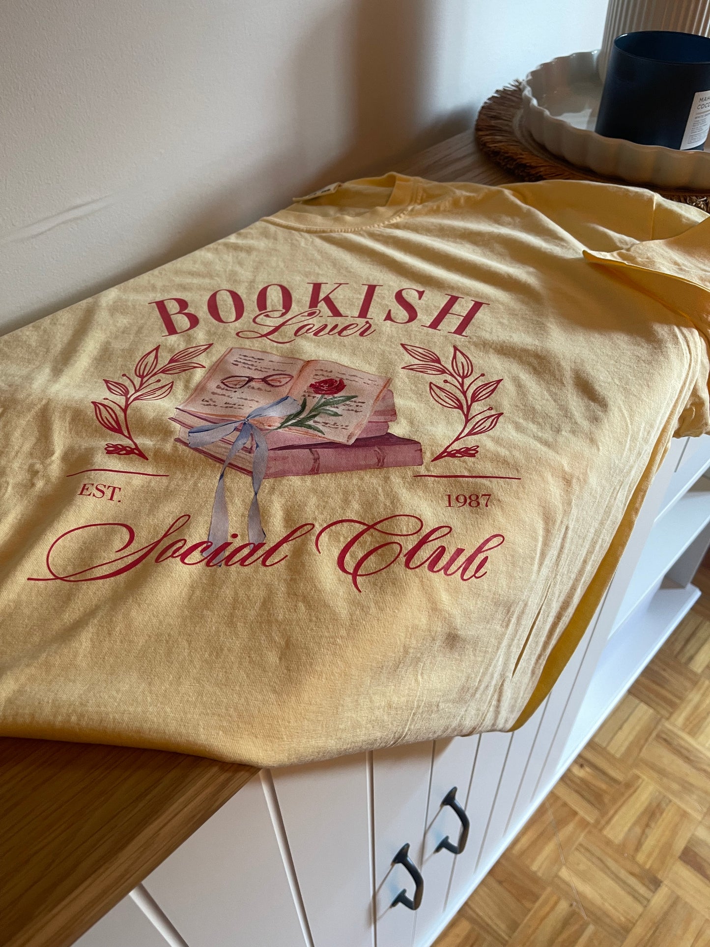 *PRE ORDER* BOOKISH SOCIAL CLUB T-SHIRT