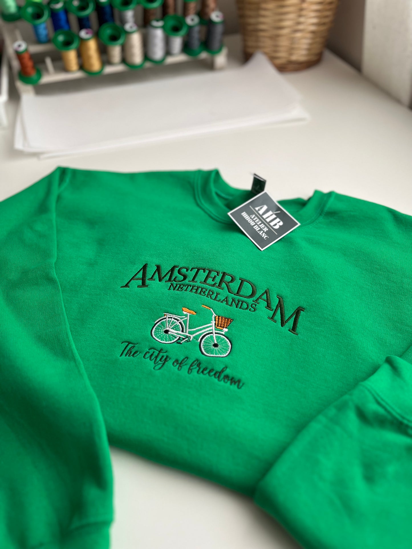 AMSTERDAM CITY CREWNECK
