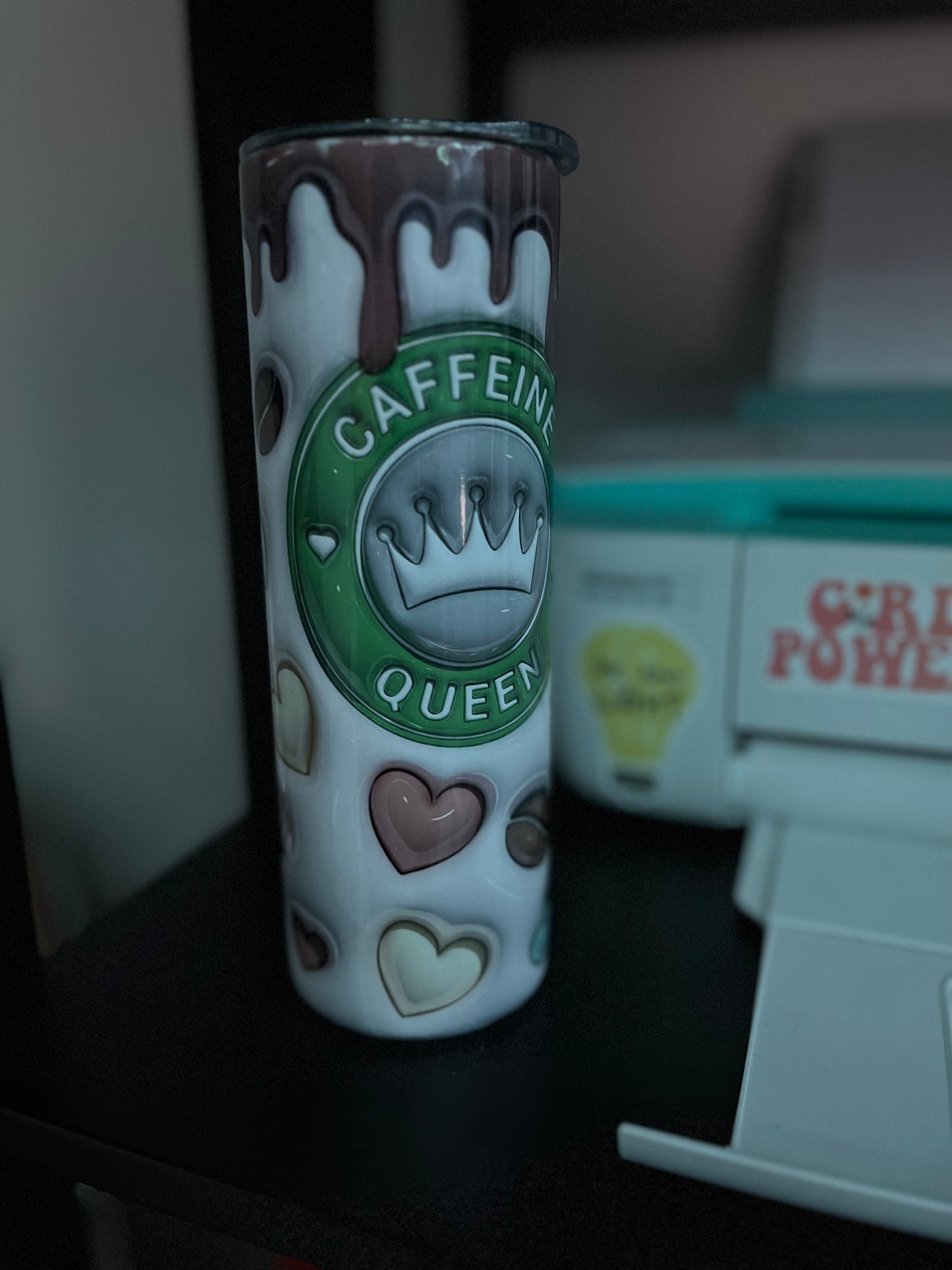 CAFFEINE QUEEN TUMBLER 20oz