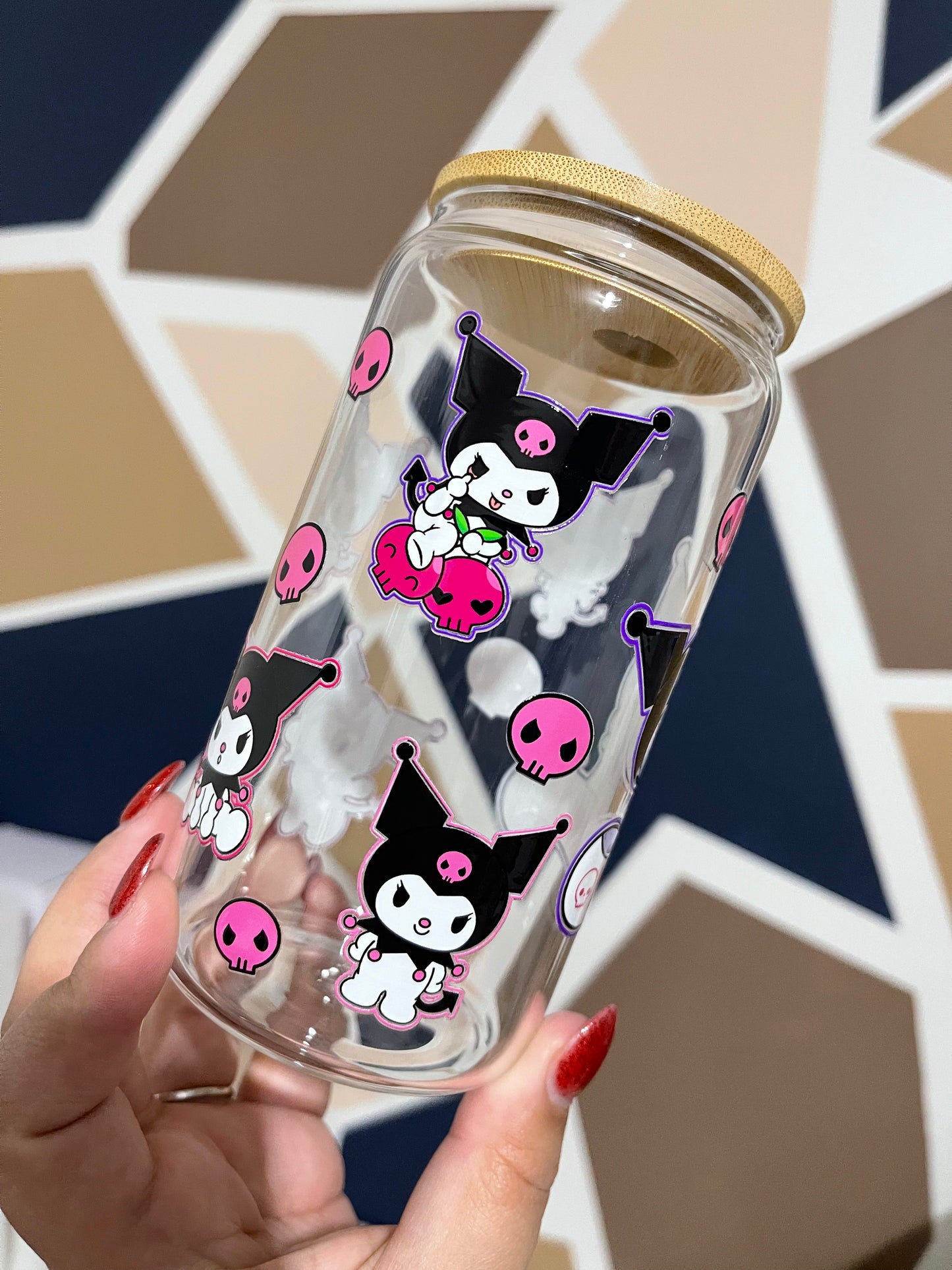 *PREORDER* KUROMI VIBE GLASS