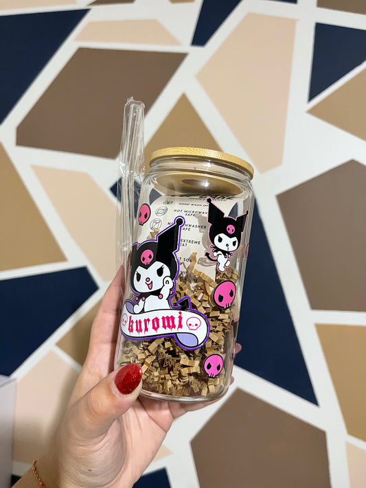*PREORDER* KUROMI VIBE GLASS