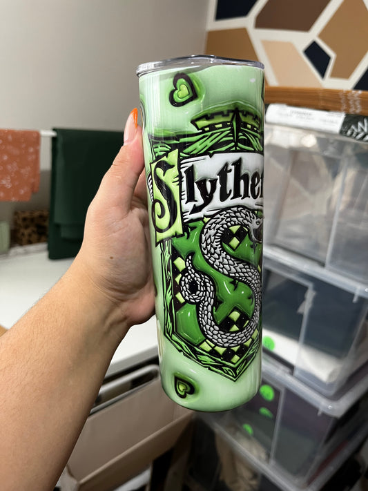 *PREORDER* HP HOUSES - GREEN TUMBLER 20oz