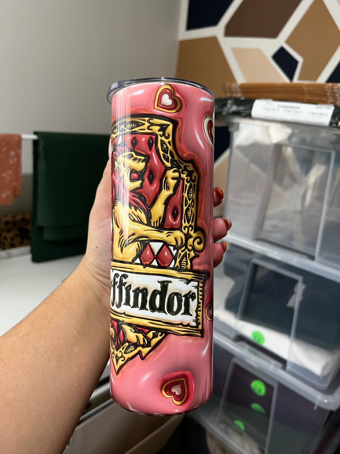 *PREORDER* HP HOUSES - RED TUMBLER 20oz