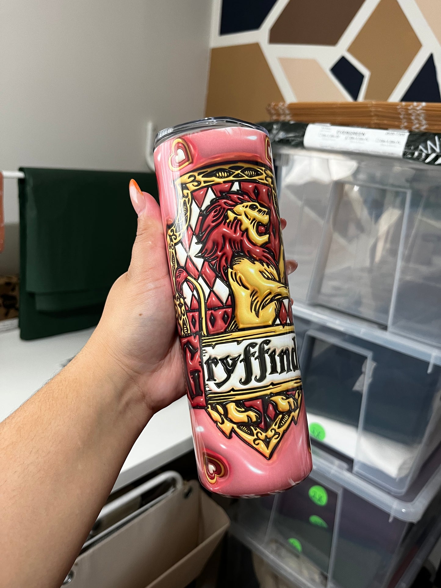 *PREORDER* HP HOUSES - RED TUMBLER 20oz