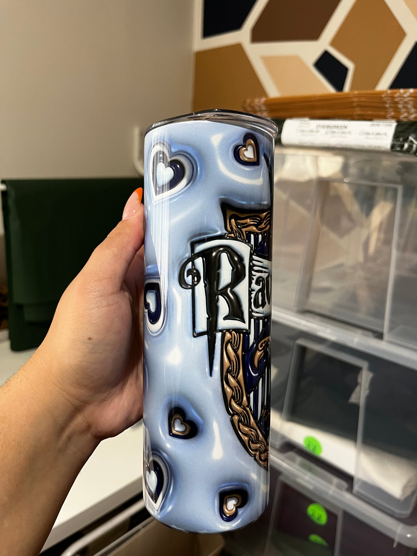 *PREORDER* HP HOUSES - BLUE TUMBLER 20oz