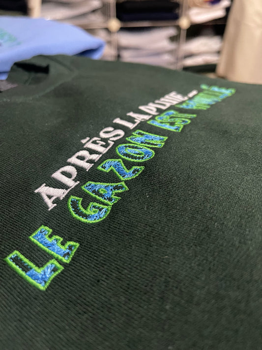 *PRE ORDER* APRÈS LA PLUIE CREWNECK