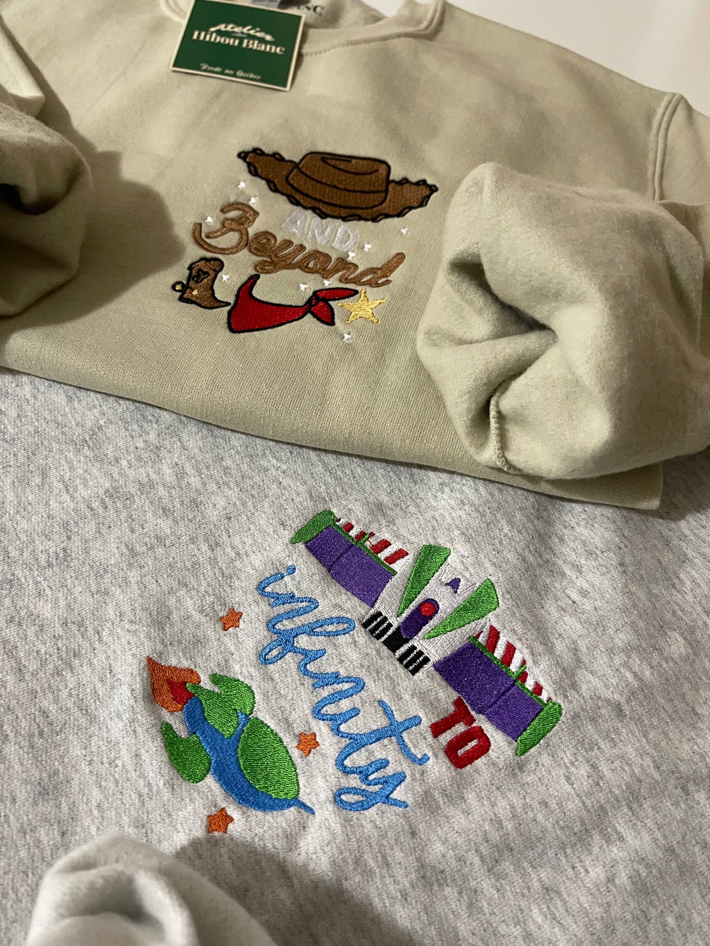 *PRE ORDER* TO INFINITY + AND BEYOND CREWNECKS