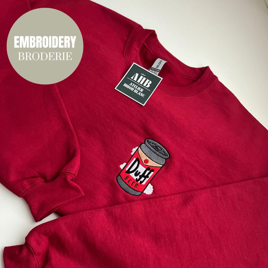 DUFF BEER CREWNECK