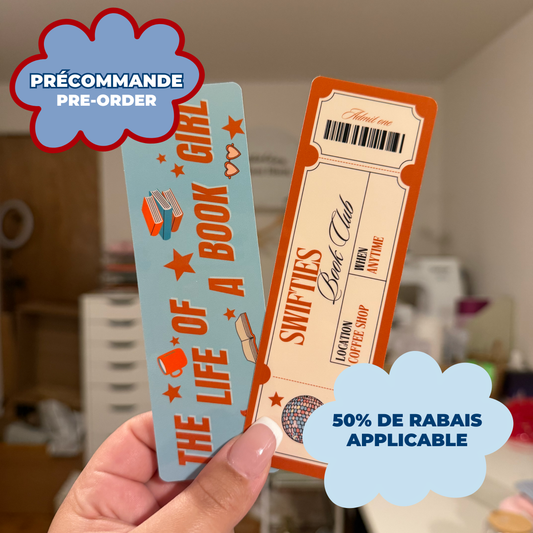 *PRE ORDER* SWIFTIE CLUB BOOKMARK (PACK OF 2)