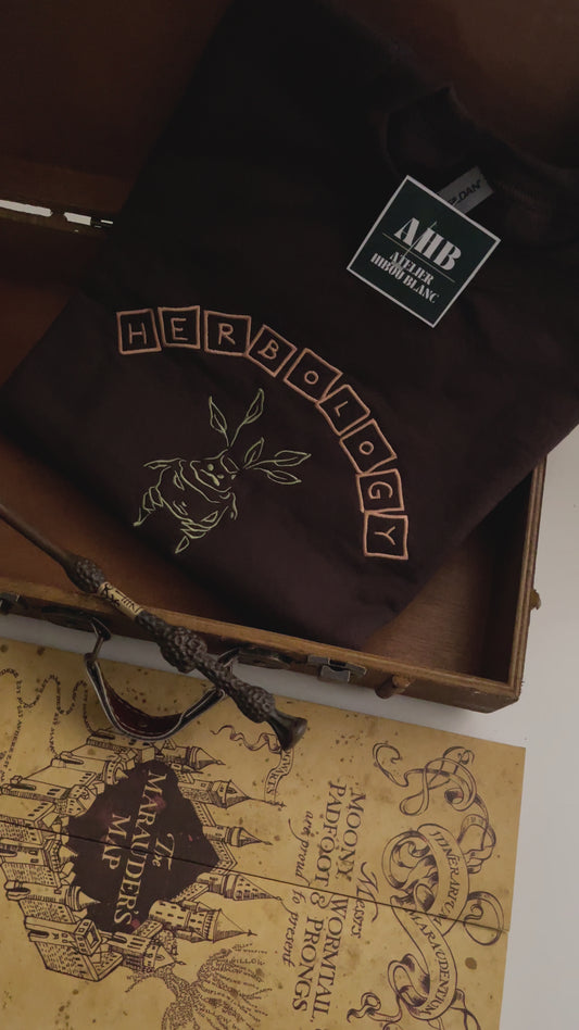 *PRE ORDER* HERBOLOGY EMBROIDERED CREWNECK