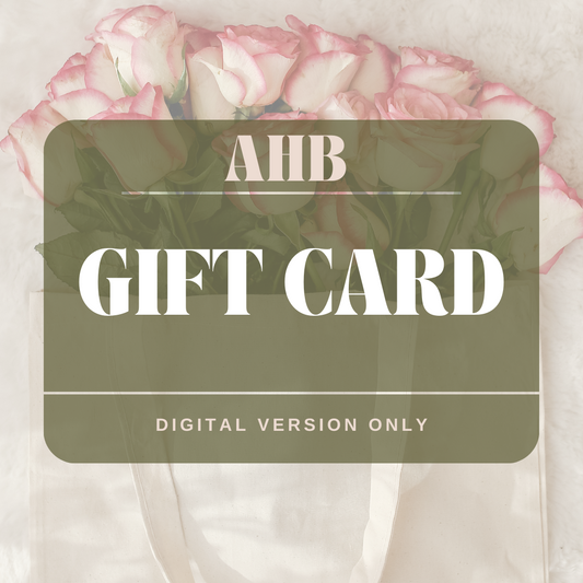 GIFT CARD - ATELIER HIBOU BLANC
