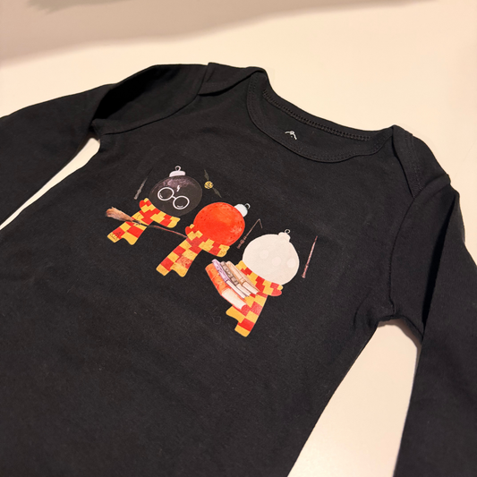 *AHB FRIPERIE* HP CHRISTMAS (BABY) ONESIE