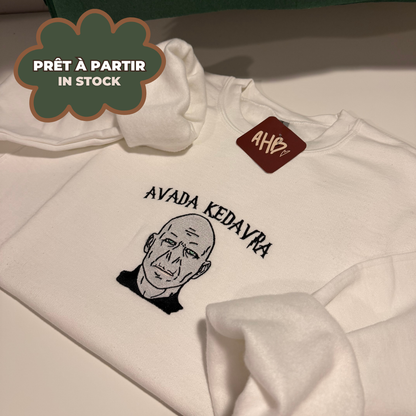 *AHB FRIPERIE* AVADA KEDAVRA CREWNECK