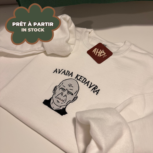 *AHB FRIPERIE* AVADA KEDAVRA CREWNECK