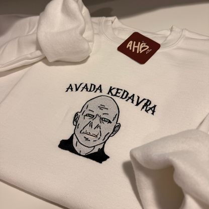 *AHB FRIPERIE* AVADA KEDAVRA CREWNECK