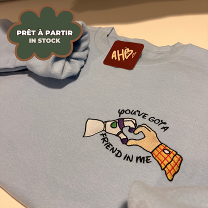 *AHB FRIPERIE* YOU'VE GOT A FRIEND IN ME CREWNECK